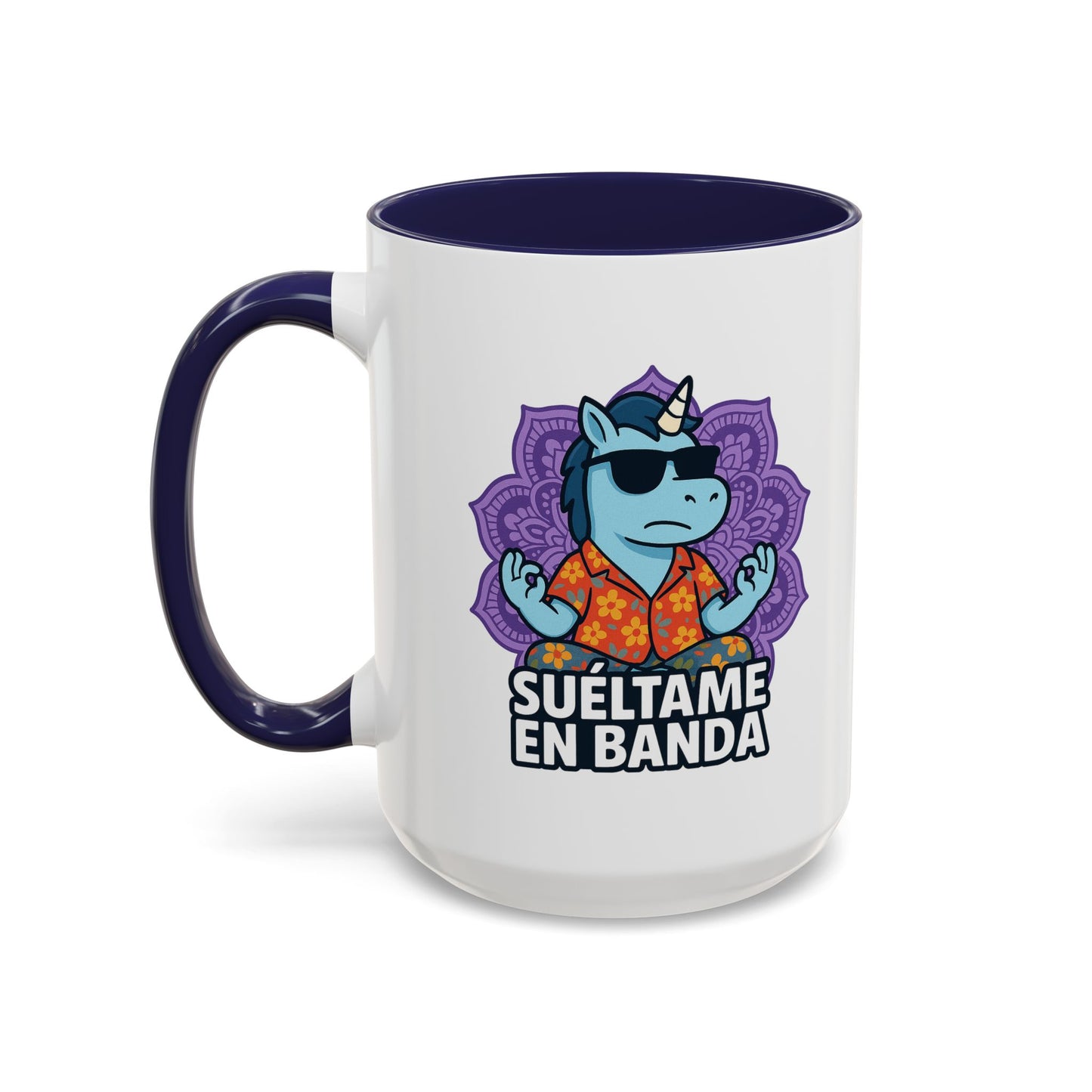 DO - Taza Cerámica🧘🏽♂️ Suéltame en Banda (Edición Mandala)