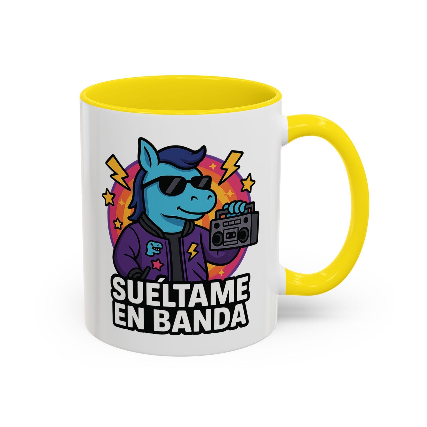 DO - Taza Cerámica 📻 Suéltame en Banda (Reset BoomBox)