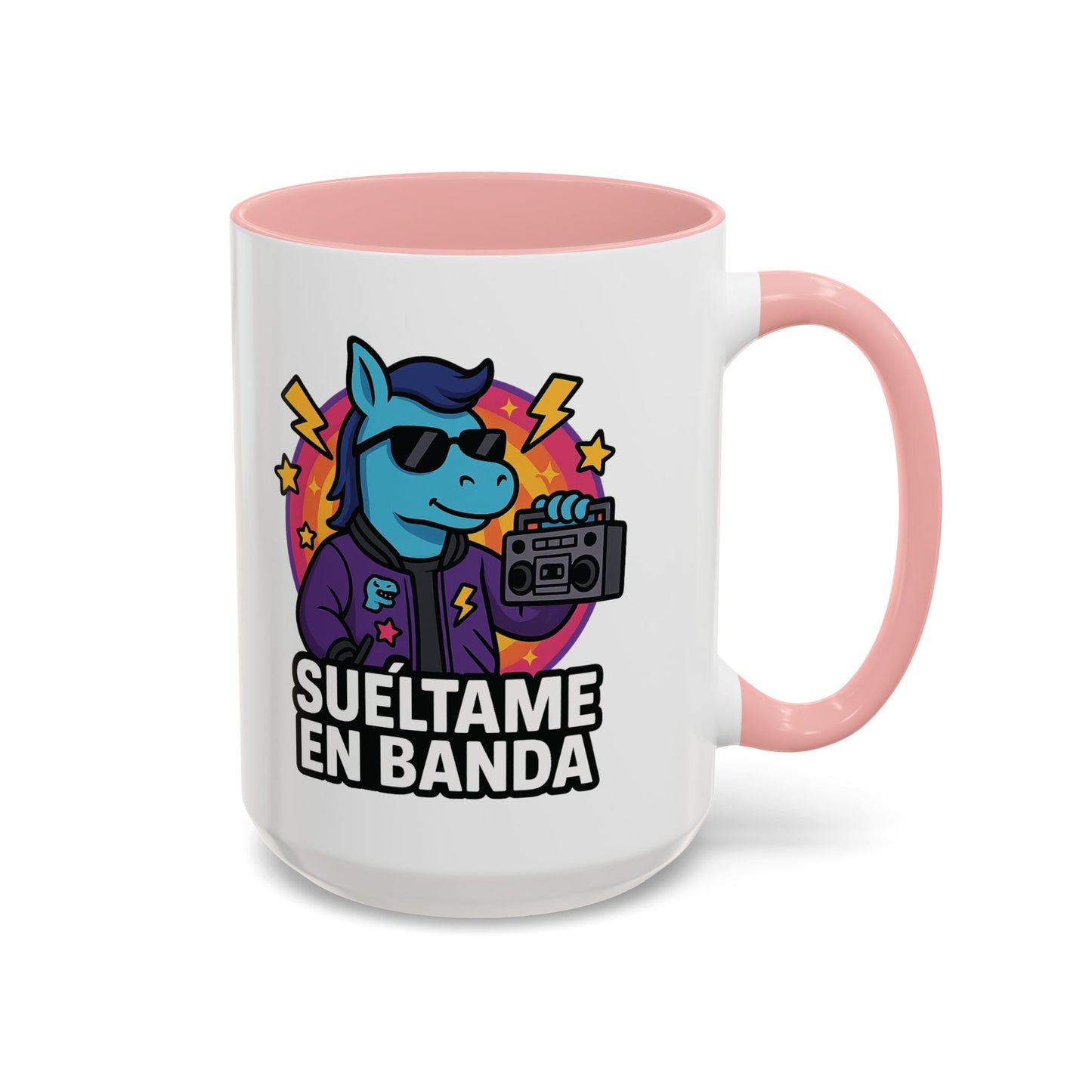 DO - Taza Cerámica 📻 Suéltame en Banda (Reset BoomBox)