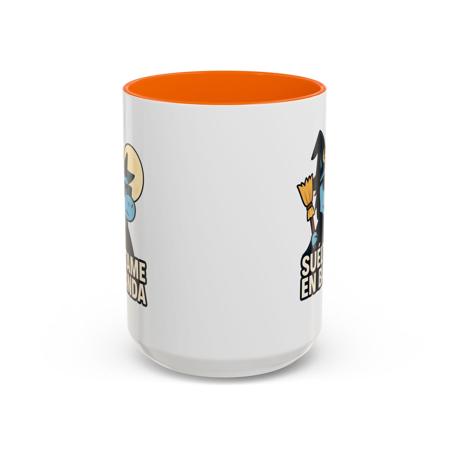 DO - Taza Cerámica 🧹Suéltame en Banda (Edición Bruja Fría y Lejana)