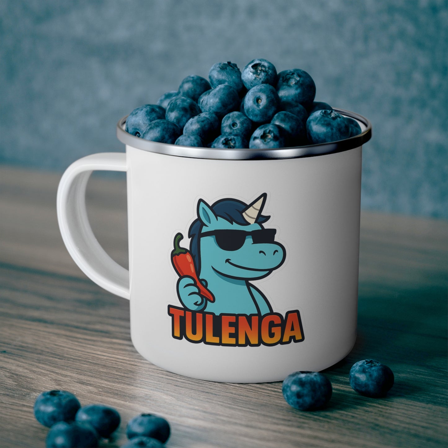 DO - Taza metálica 🔥TULENGA: El picante emocional que no sabías que necesitabas 🌶️