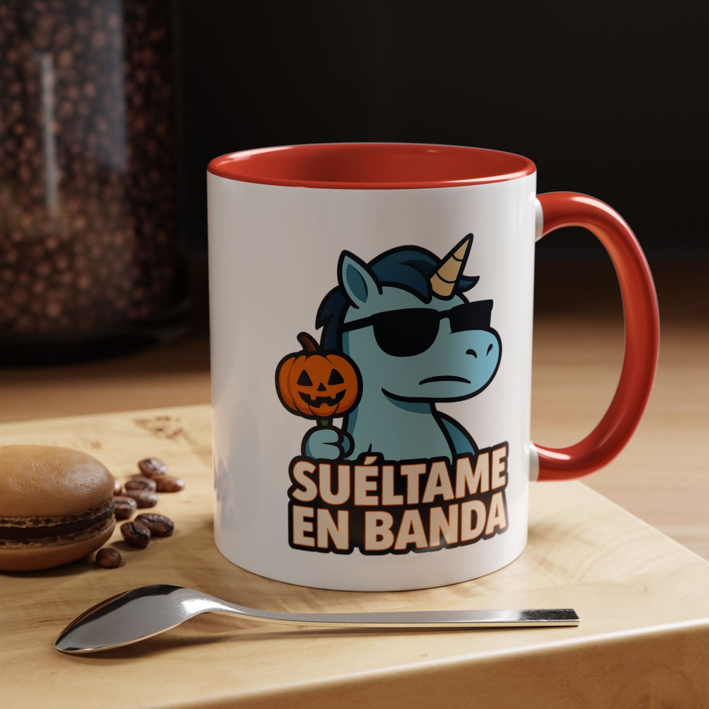 DO - Taza cerĆ”mica - š SuĆ©ltame en Banda (Edición Halloween)