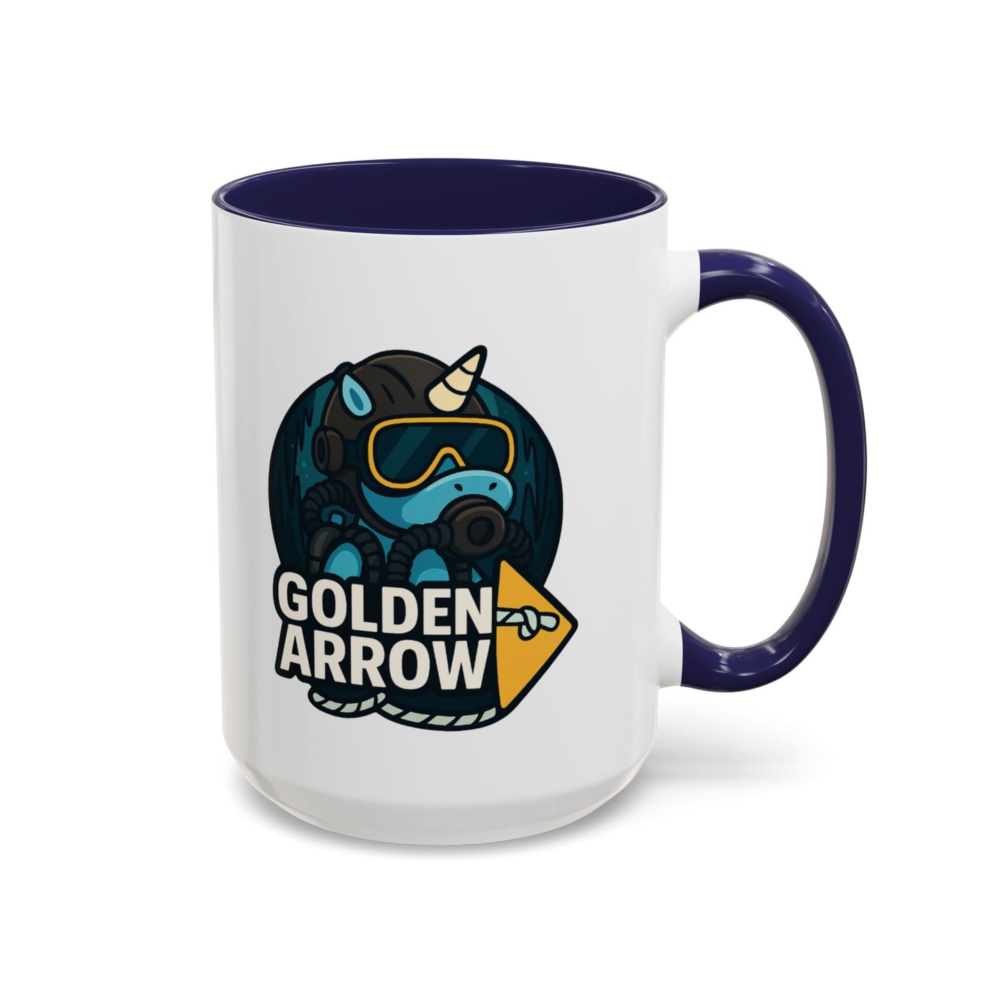 DO - Taza Cerámica💥Golden Arrow (Edición Cueva Submarina)