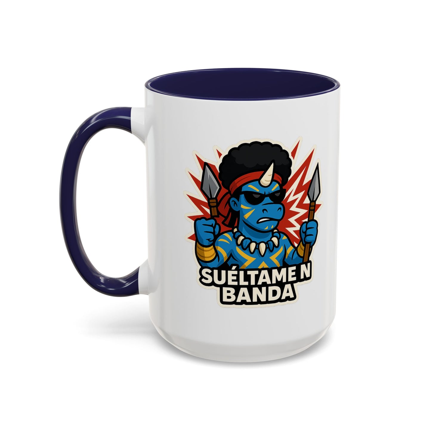 DO - Taza Cerámica - Suéltame en Banda: Guerrero Ancestral