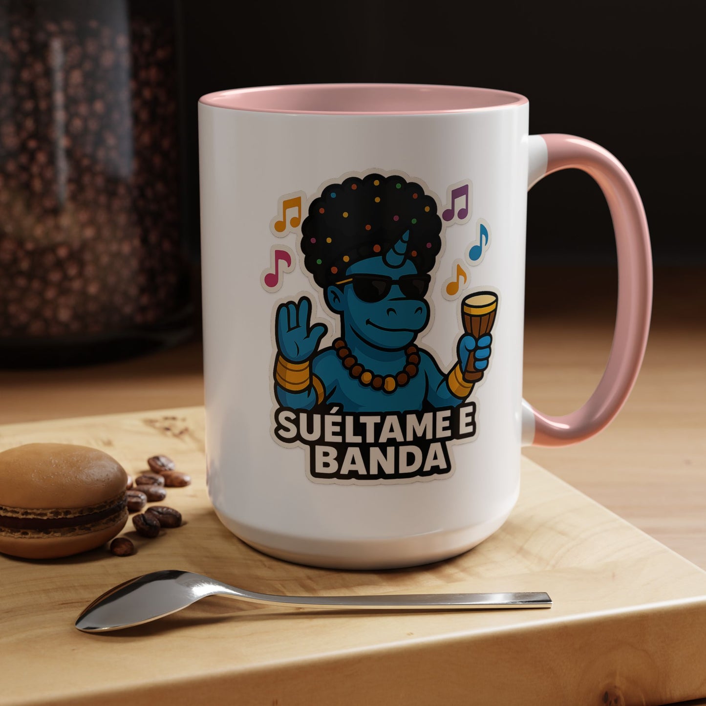 DO - Taza Cerámica - Suéltame en Banda: Deidad del Ritmo y la Danza