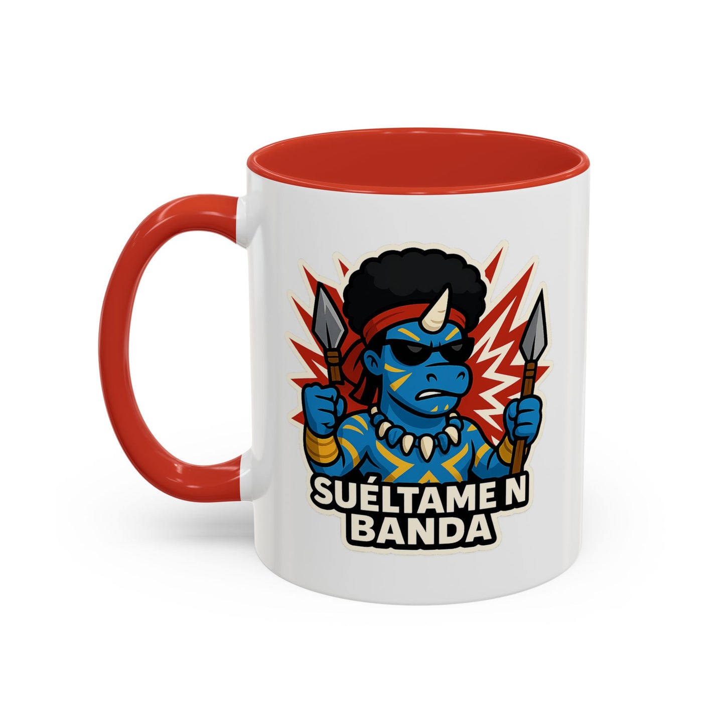 DO - Taza Cerámica - Suéltame en Banda: Guerrero Ancestral