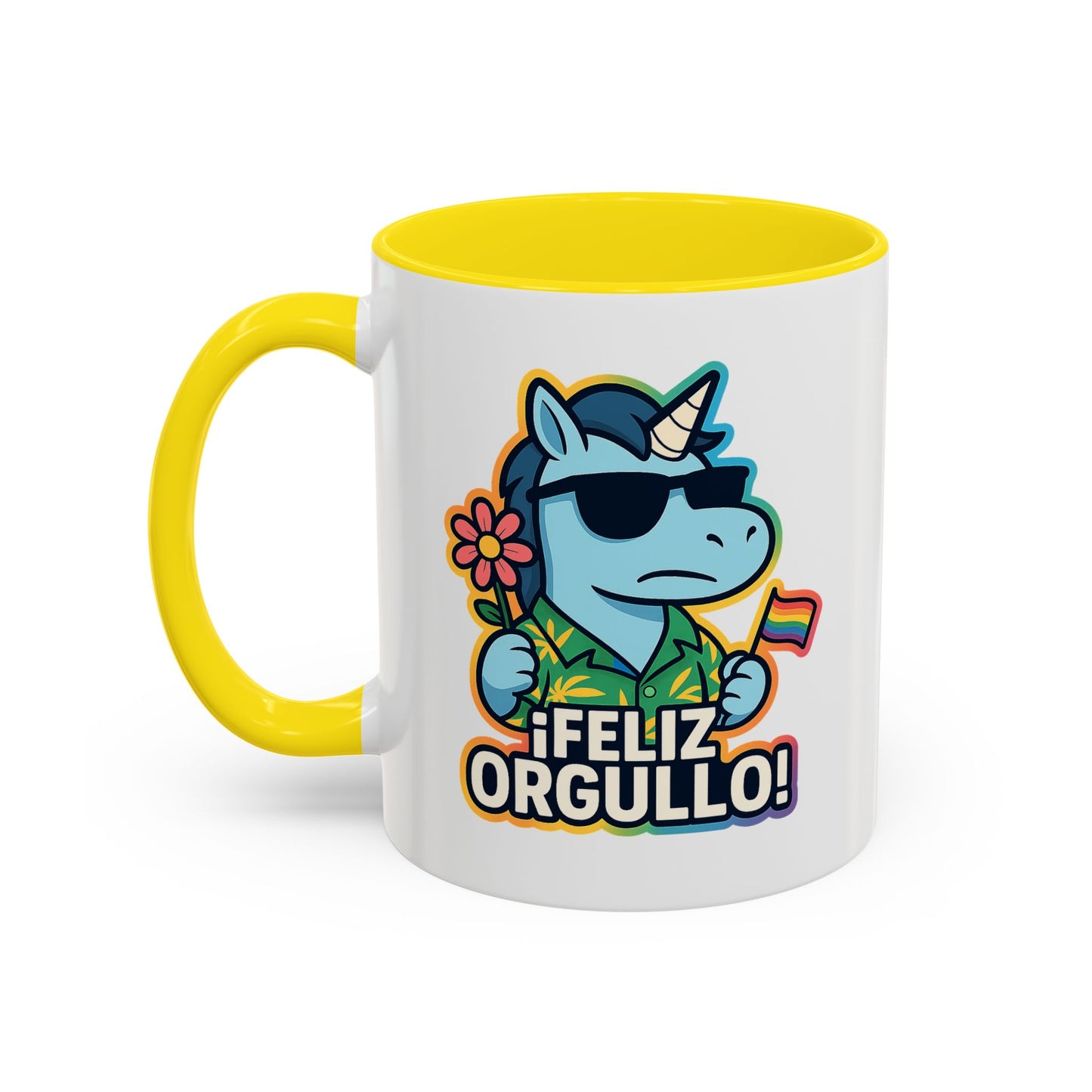 DO - Taza Cerámica - Suéltame en Banda Feliz Orgullo Edition