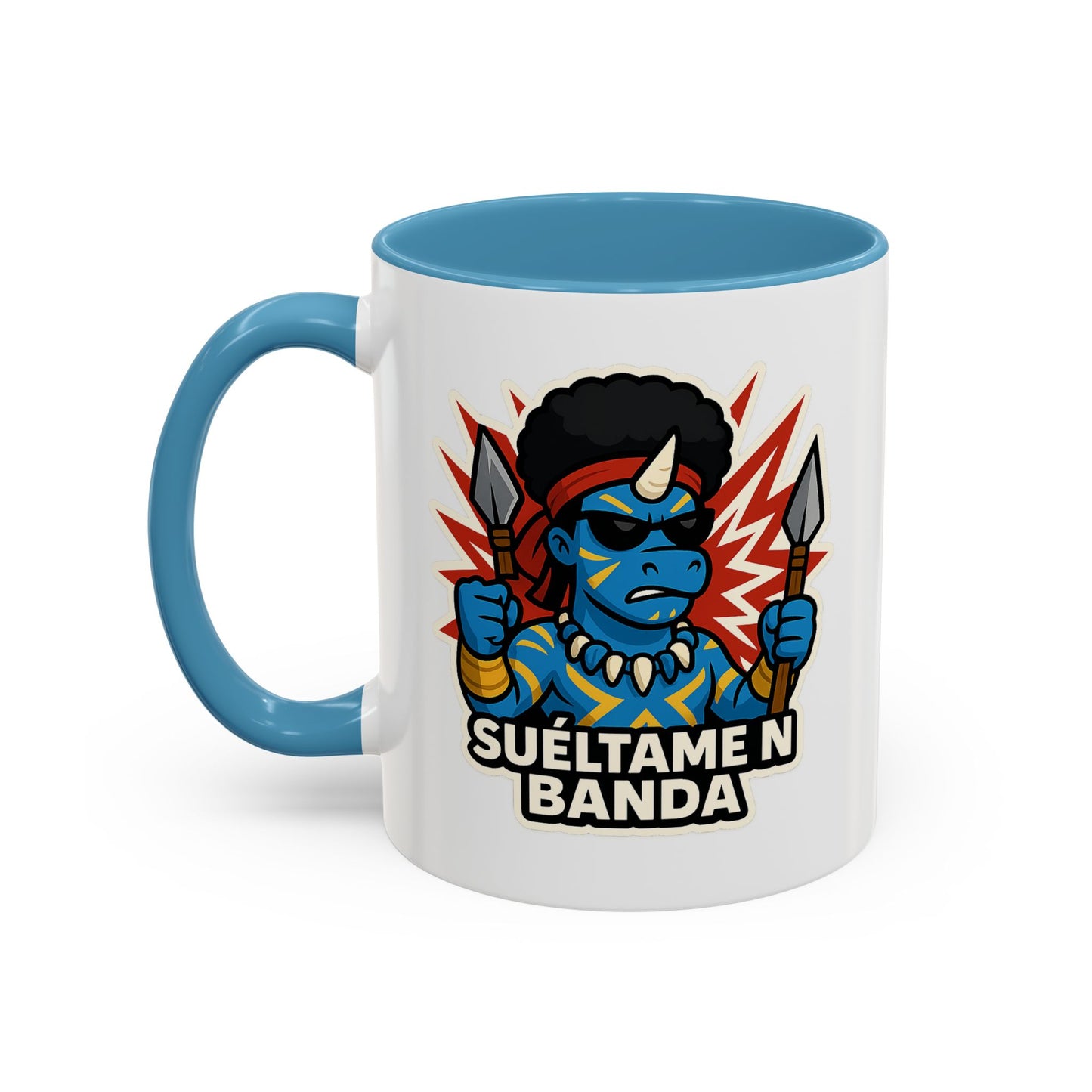 DO - Taza Cerámica - Suéltame en Banda: Guerrero Ancestral