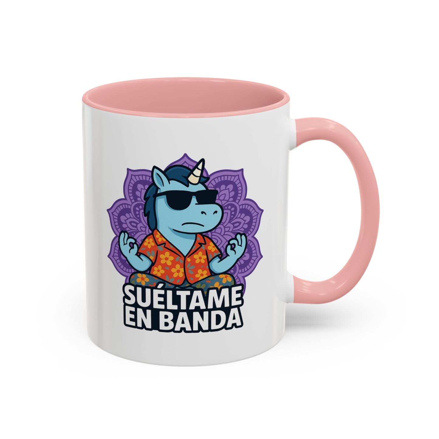 DO - Taza Cerámica🧘🏽‍♂️ Suéltame en Banda (Edición Mandala)