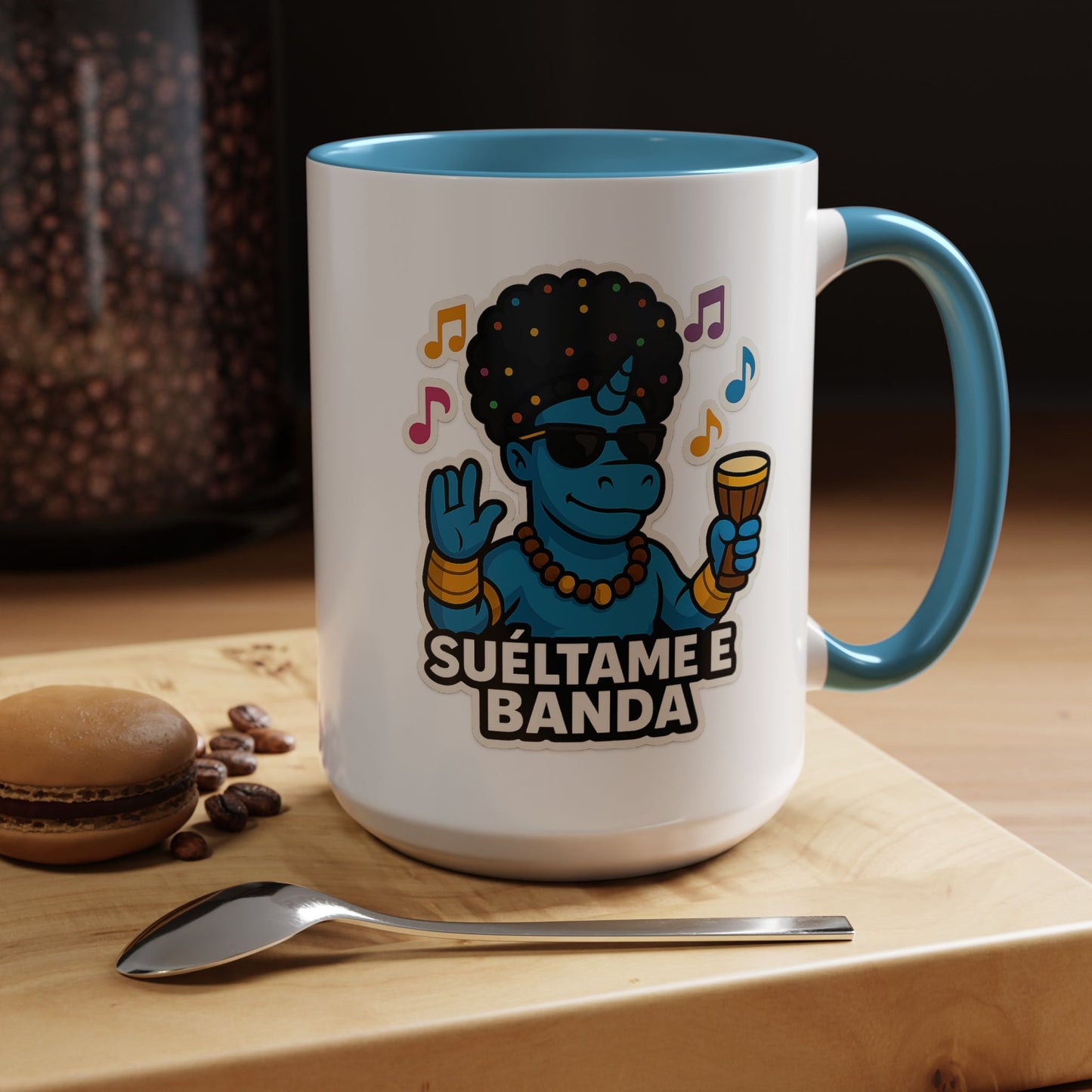 DO - Taza Cerámica - Suéltame en Banda: Deidad del Ritmo y la Danza