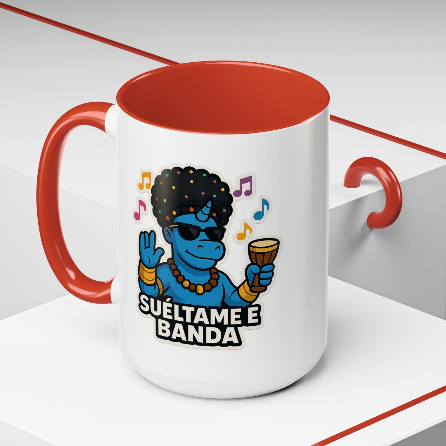 DO - Taza Cerámica - Suéltame en Banda: Deidad del Ritmo y la Danza
