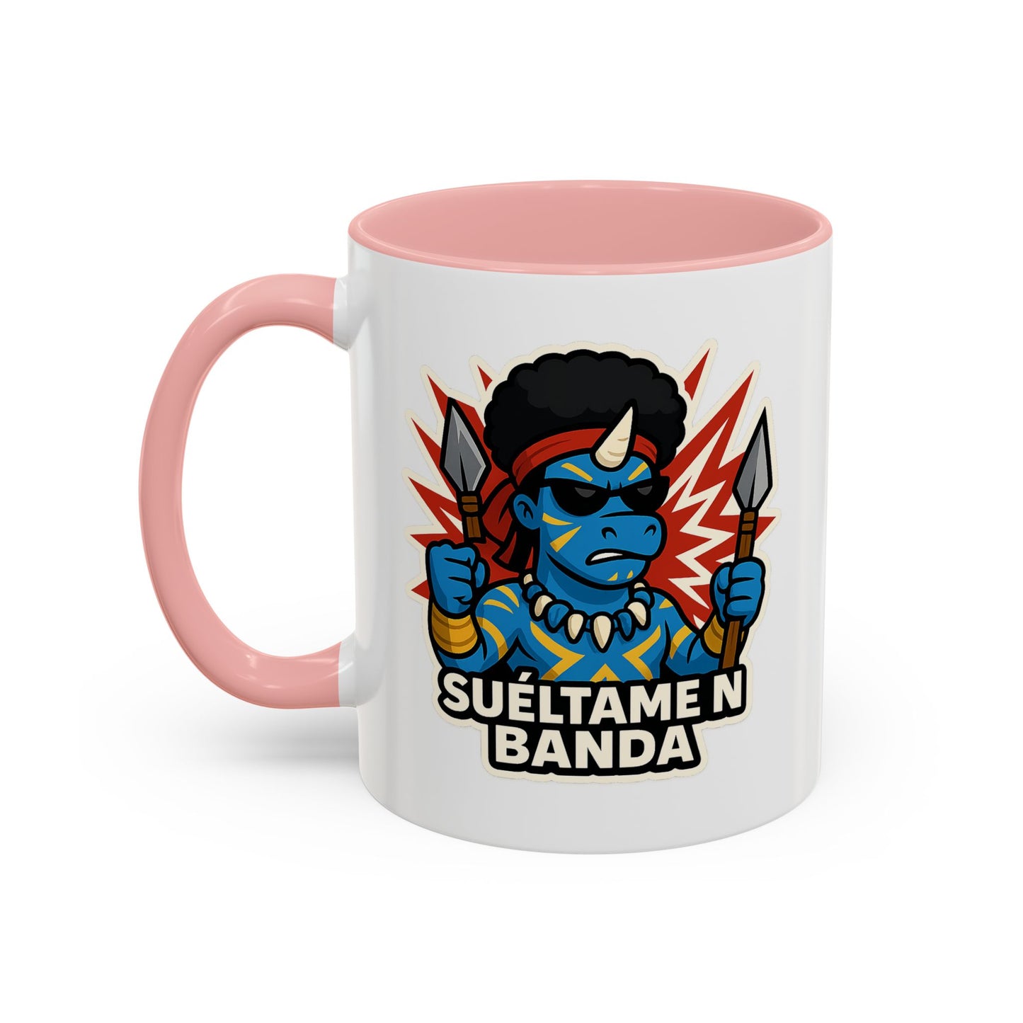 DO - Taza Cerámica - Suéltame en Banda: Guerrero Ancestral