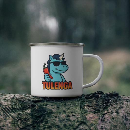 DO - Taza metálica 🔥TULENGA: El picante emocional que no sabías que necesitabas 🌶️