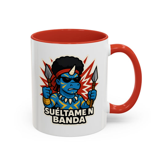 DO - Taza Cerámica - Suéltame en Banda: Guerrero Ancestral