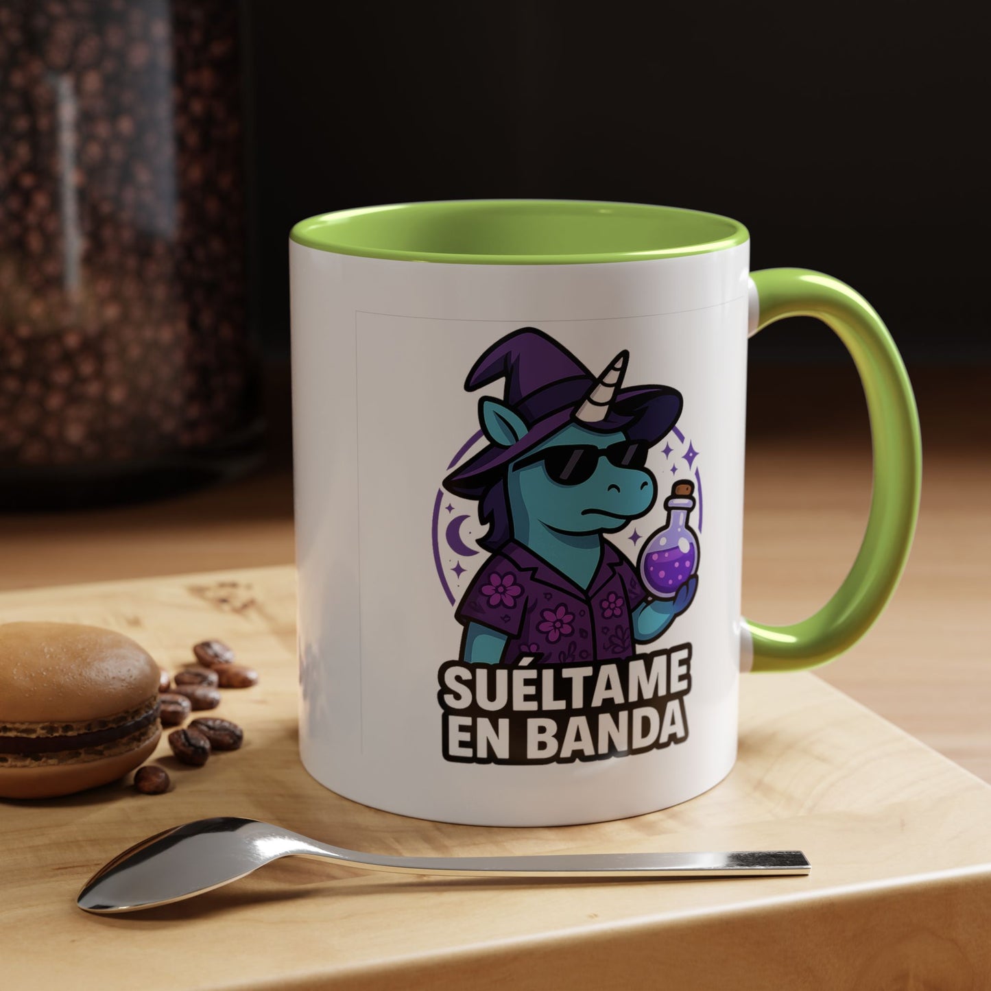 DO - Taza Cerámica 🔮 Suéltame en Banda (Edición Bruja Pasiva-Aggresiva)