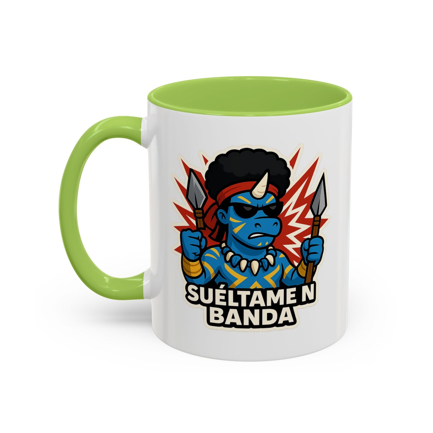 DO - Taza Cerámica - Suéltame en Banda: Guerrero Ancestral