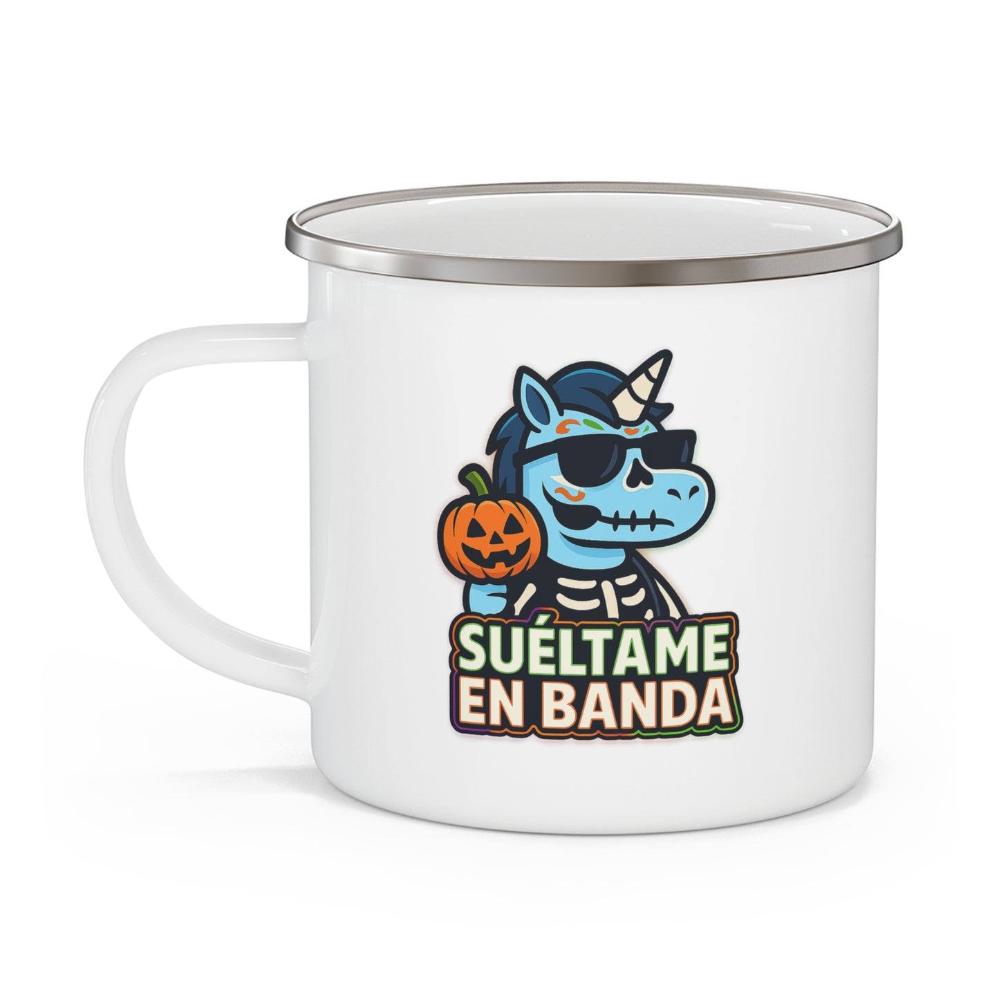 DO - Taza metálica - 🎃 Suéltame en Banda (Edición Halloween)