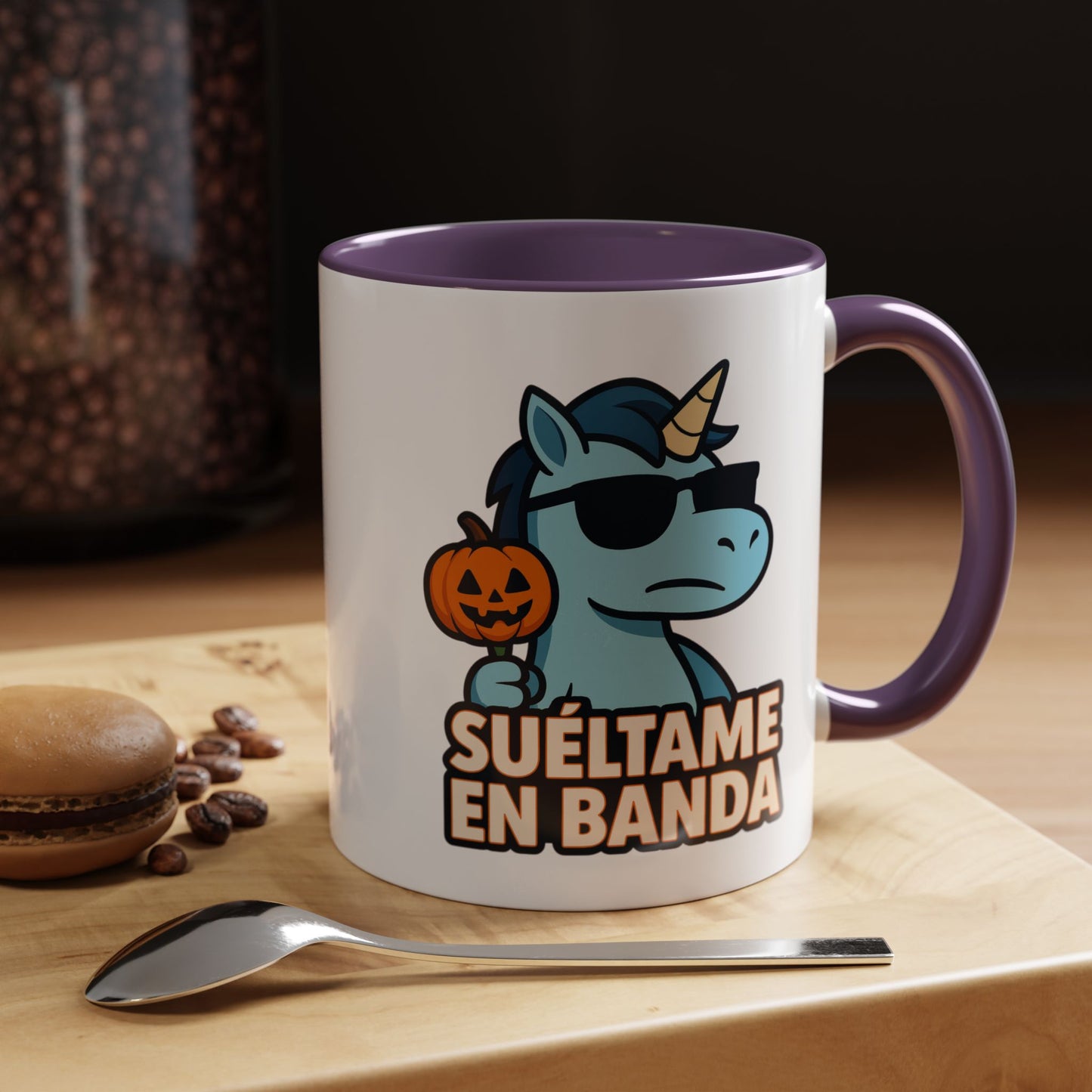 DO - Taza cerámica - 🎃 Suéltame en Banda (Edición Halloween)