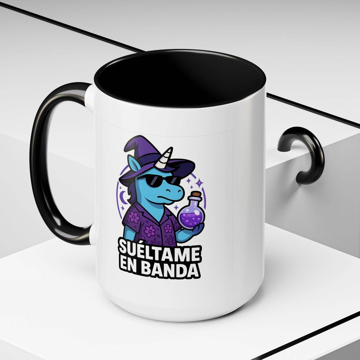 DO - Taza Cerámica 🔮 Suéltame en Banda (Edición Bruja Pasiva-Aggresiva)