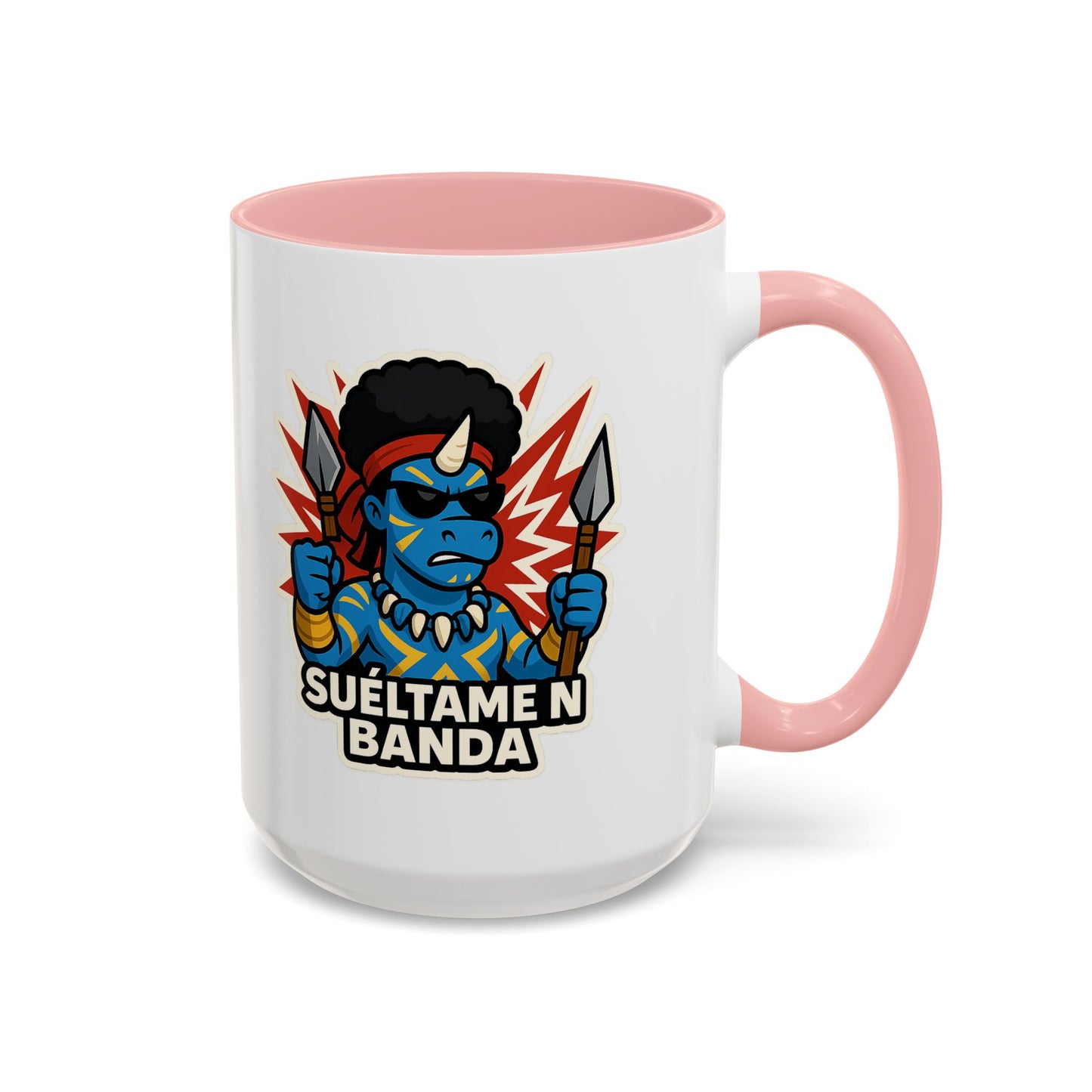 DO - Taza Cerámica - Suéltame en Banda: Guerrero Ancestral