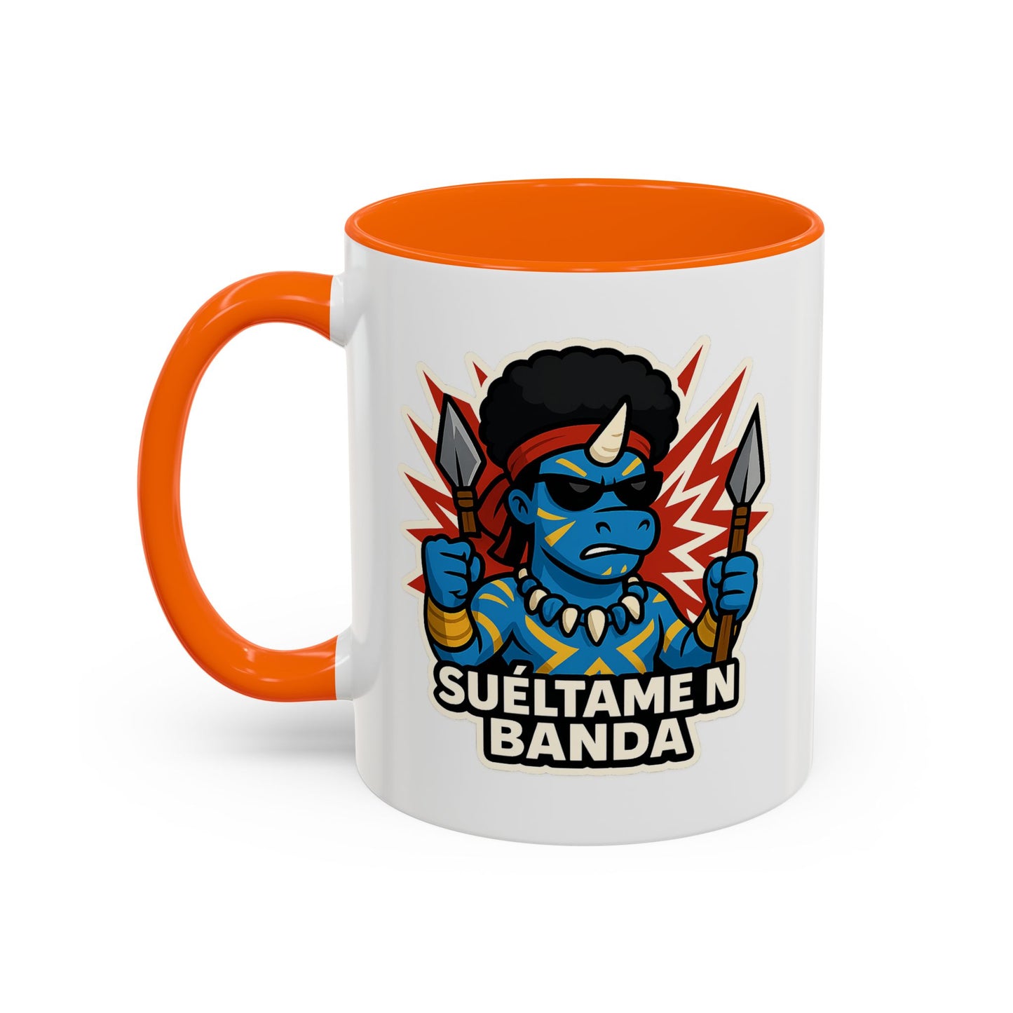 DO - Taza Cerámica - Suéltame en Banda: Guerrero Ancestral