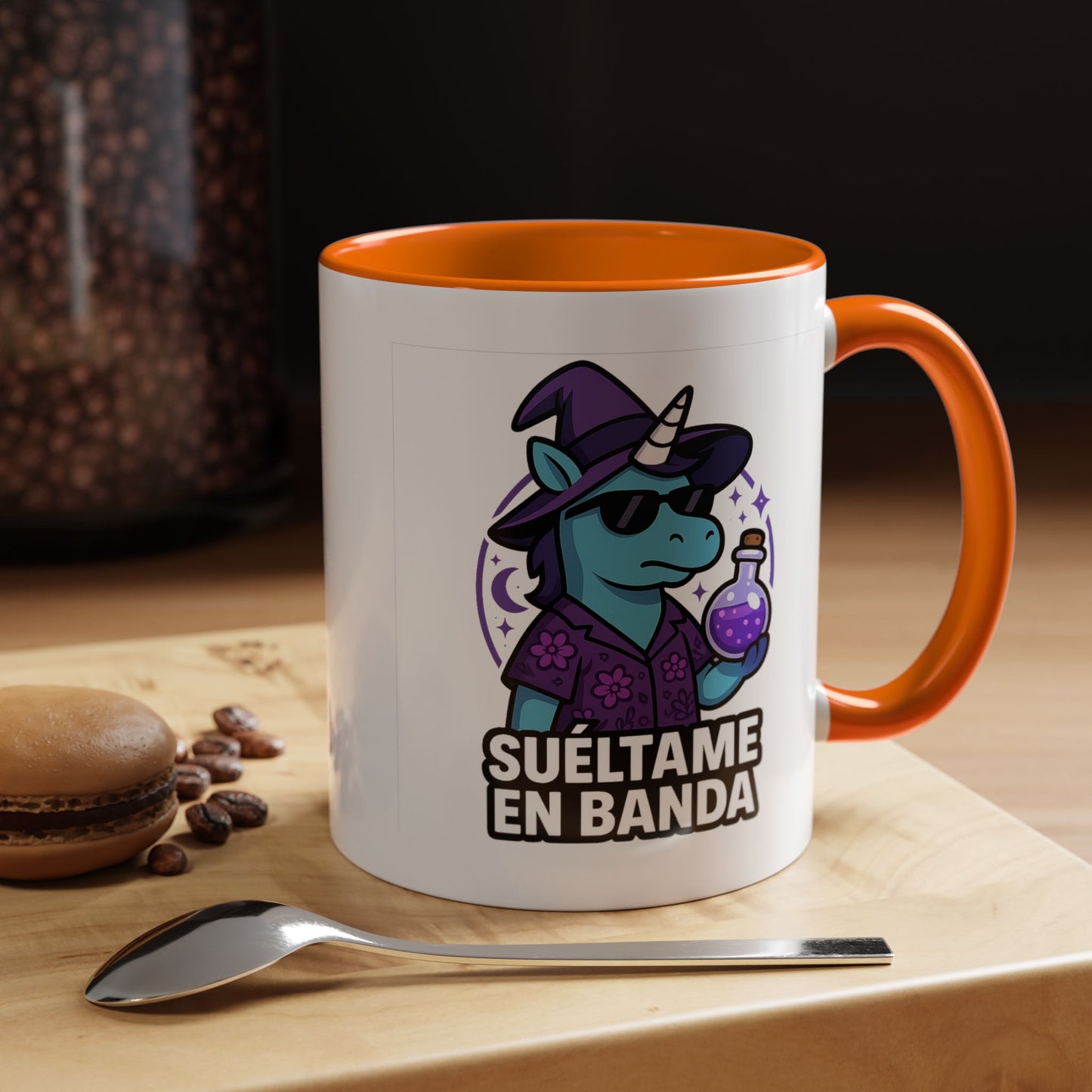 DO - Taza Cerámica 🔮 Suéltame en Banda (Edición Bruja Pasiva-Aggresiva)