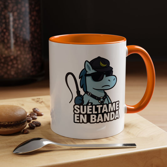 DO - Taza Cerámica - Suéltame en Banda: Cuero