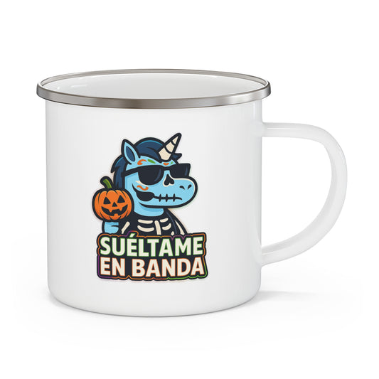 DO - Taza metálica - 🎃 Suéltame en Banda (Edición Halloween)