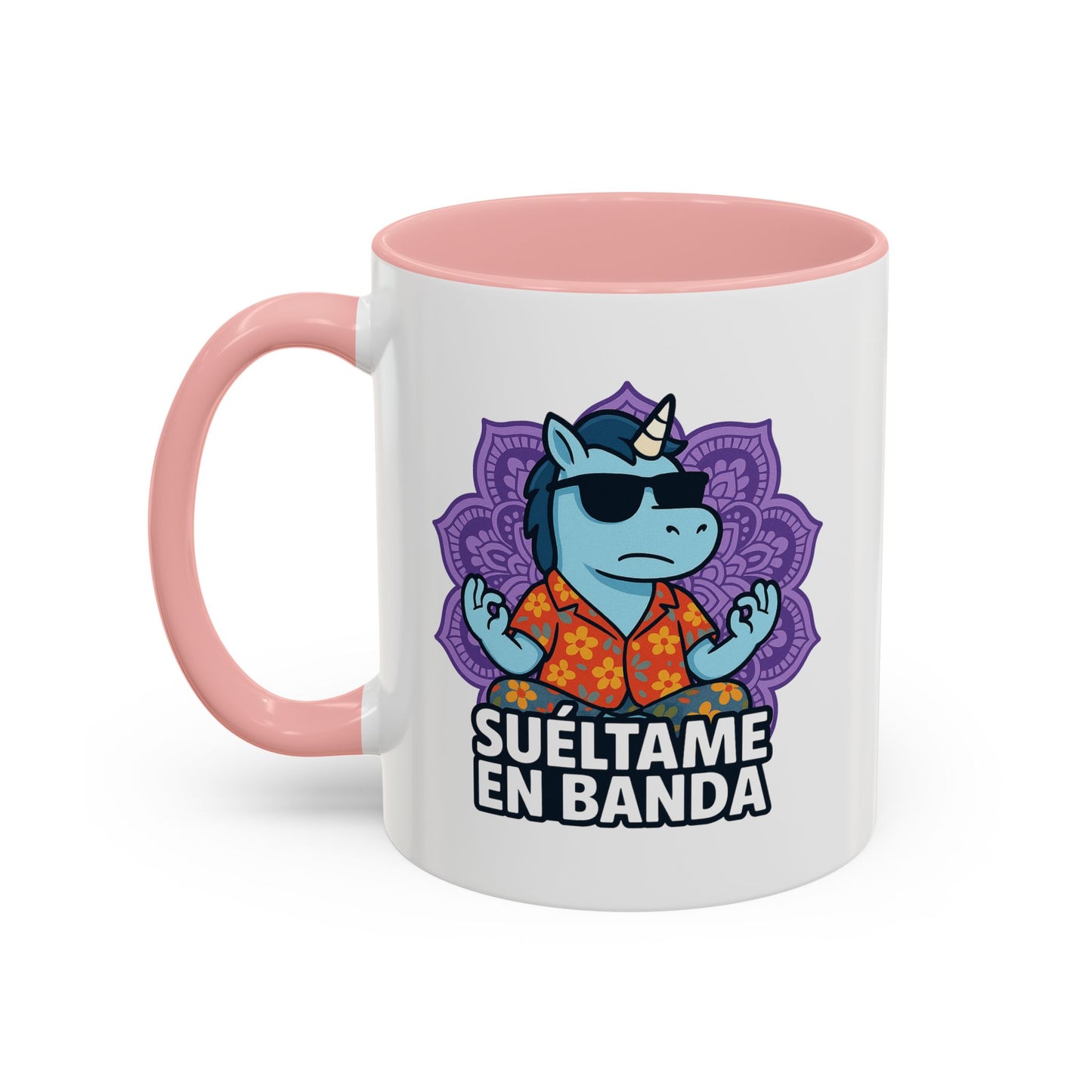 DO - Taza Cerámica🧘🏽‍♂️ Suéltame en Banda (Edición Mandala)