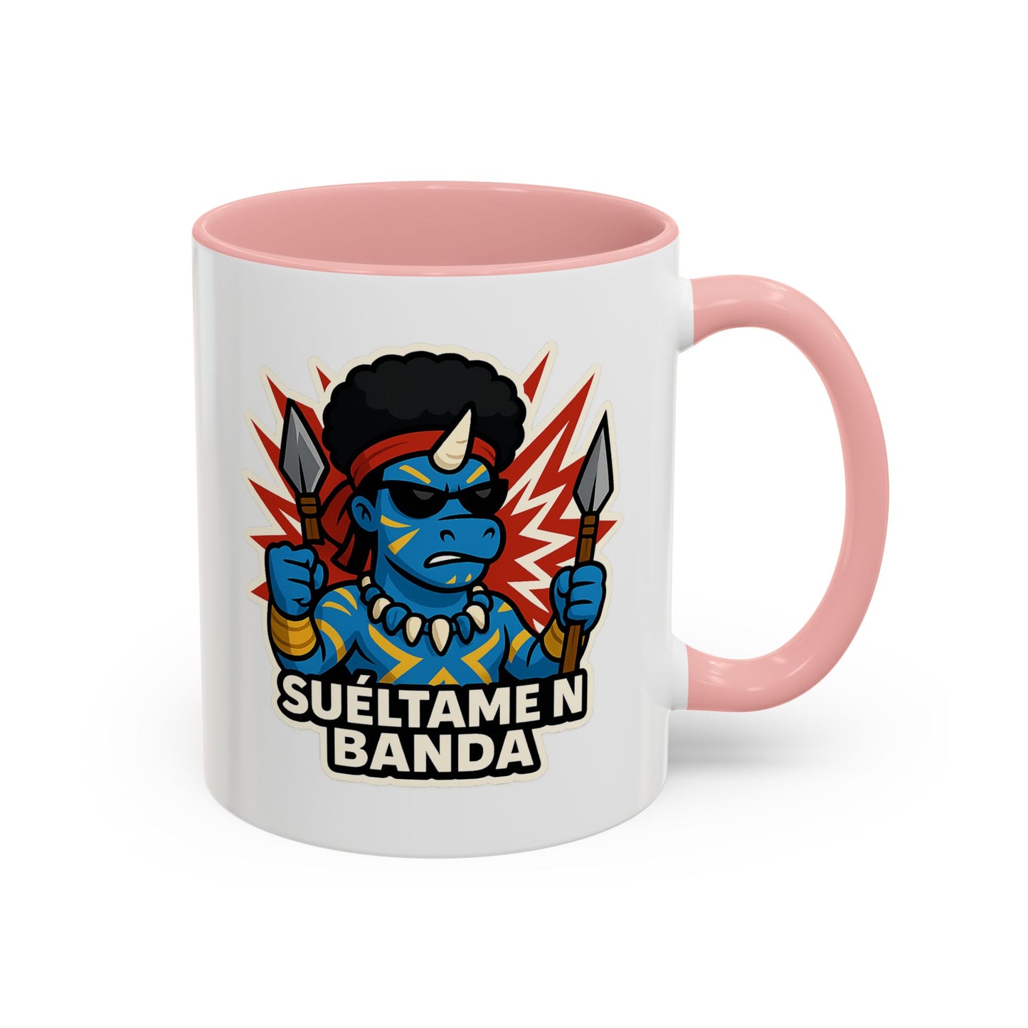 DO - Taza Cerámica - Suéltame en Banda: Guerrero Ancestral