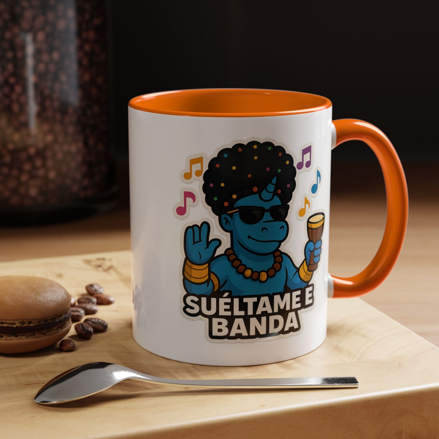 DO - Taza Cerámica - Suéltame en Banda: Deidad del Ritmo y la Danza