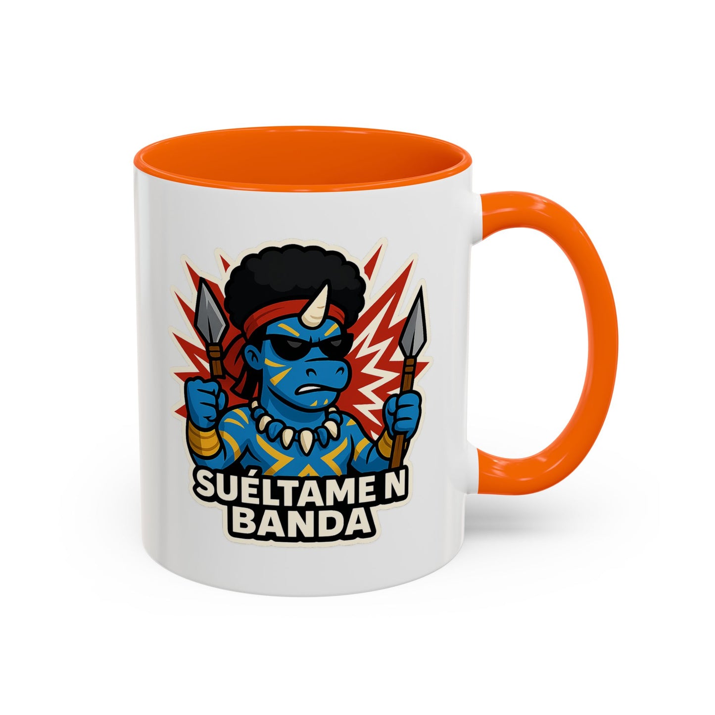 DO - Taza Cerámica - Suéltame en Banda: Guerrero Ancestral