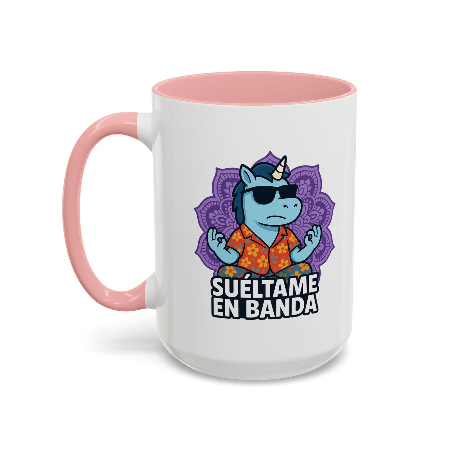 DO - Taza Cerámica🧘🏽‍♂️ Suéltame en Banda (Edición Mandala)