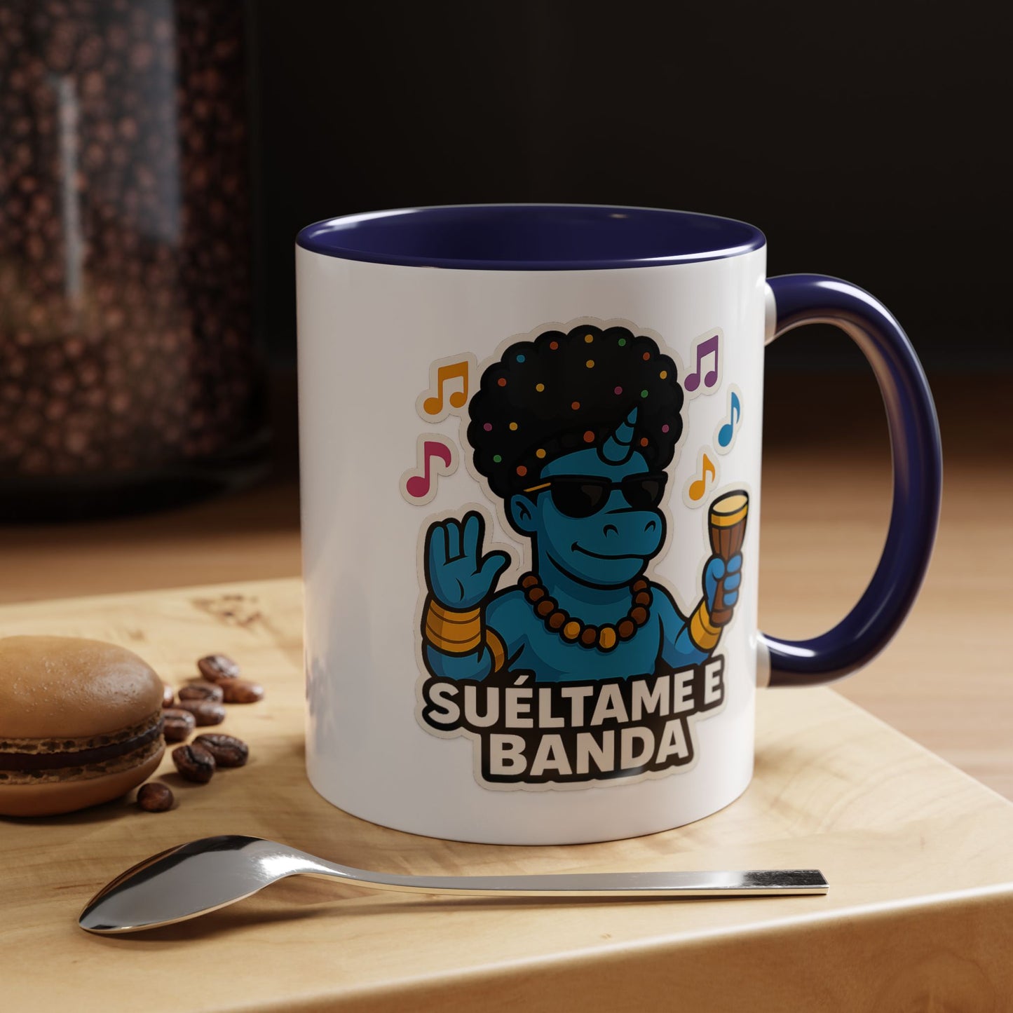 DO - Taza Cerámica - Suéltame en Banda: Deidad del Ritmo y la Danza