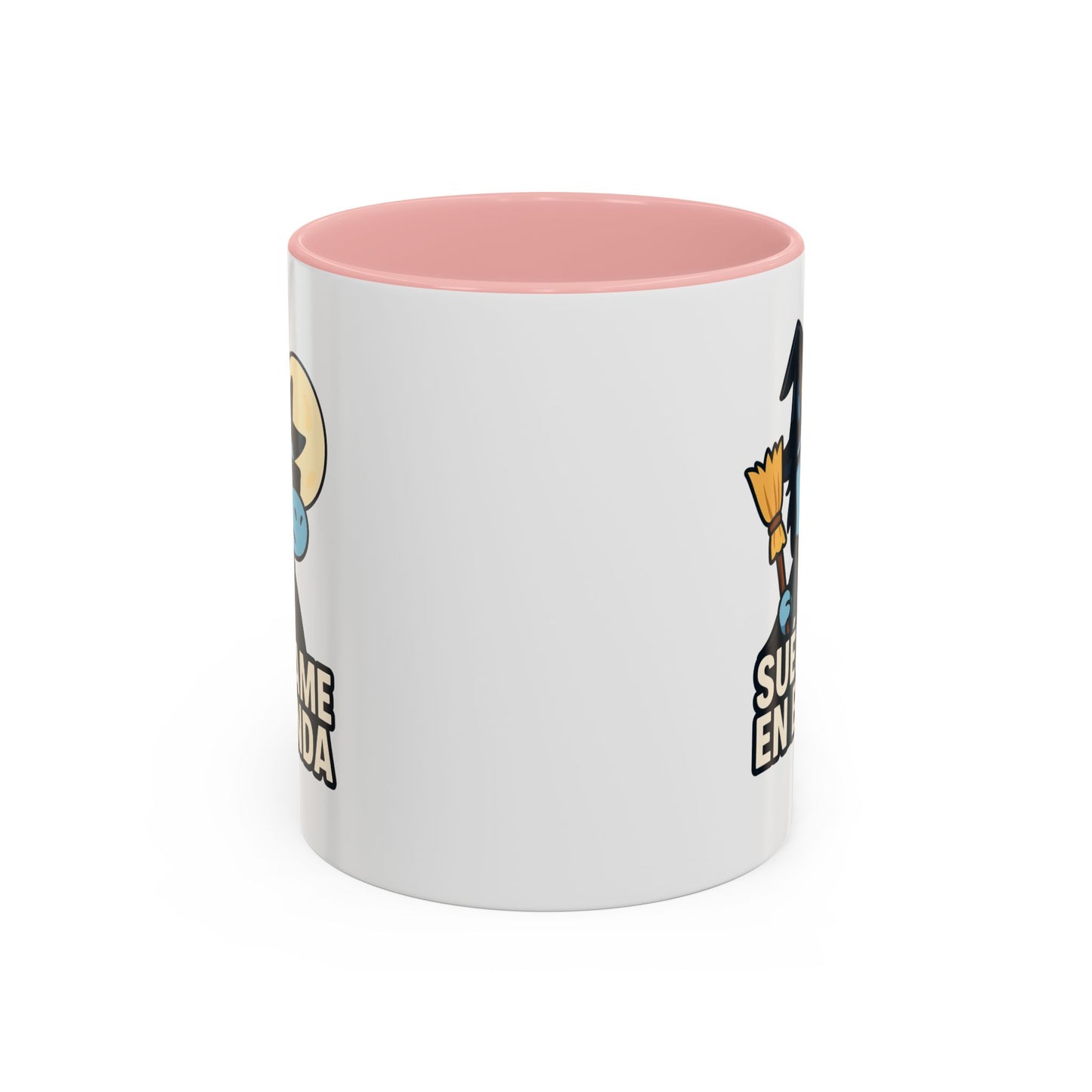 DO - Taza Cerámica 🧹Suéltame en Banda (Edición Bruja Fría y Lejana)