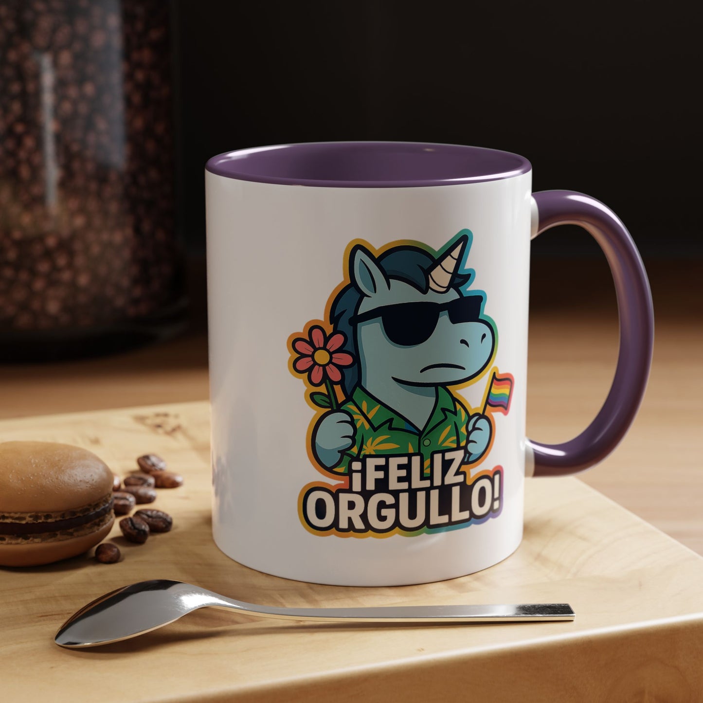 DO - Taza Cerámica - Suéltame en Banda Feliz Orgullo Edition