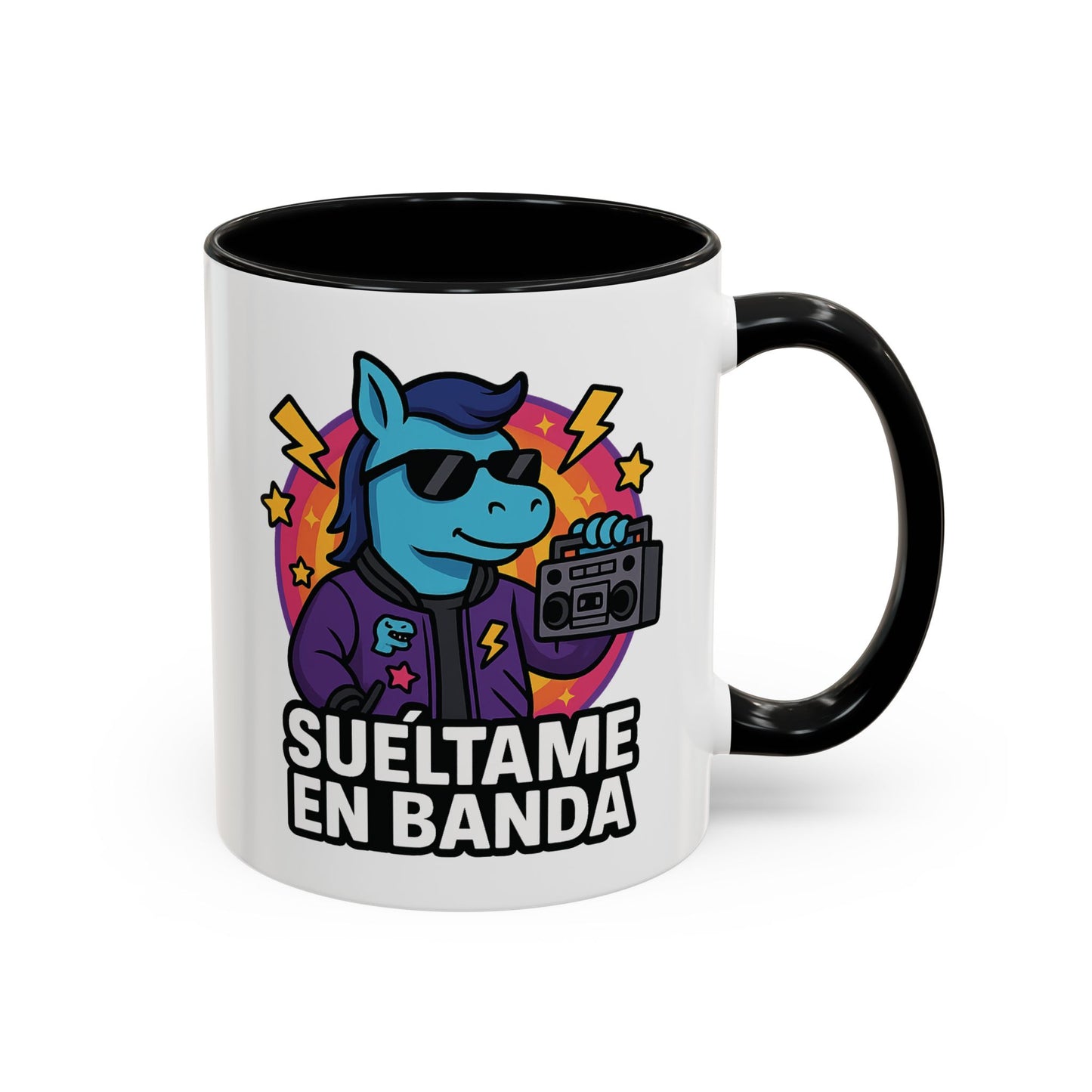 DO - Taza Cerámica 📻 Suéltame en Banda (Reset BoomBox)