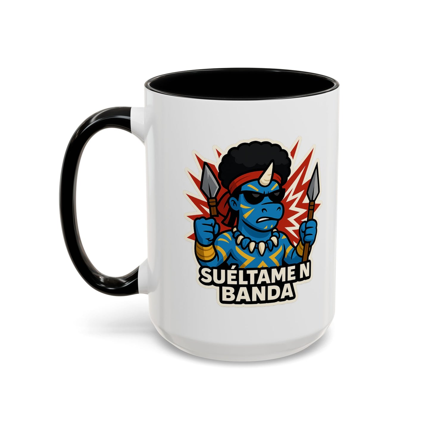 DO - Taza Cerámica - Suéltame en Banda: Guerrero Ancestral