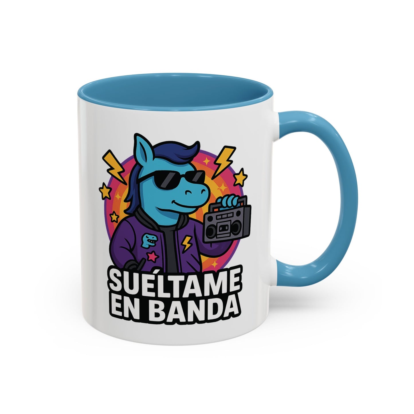 DO - Taza Cerámica 📻 Suéltame en Banda (Reset BoomBox)