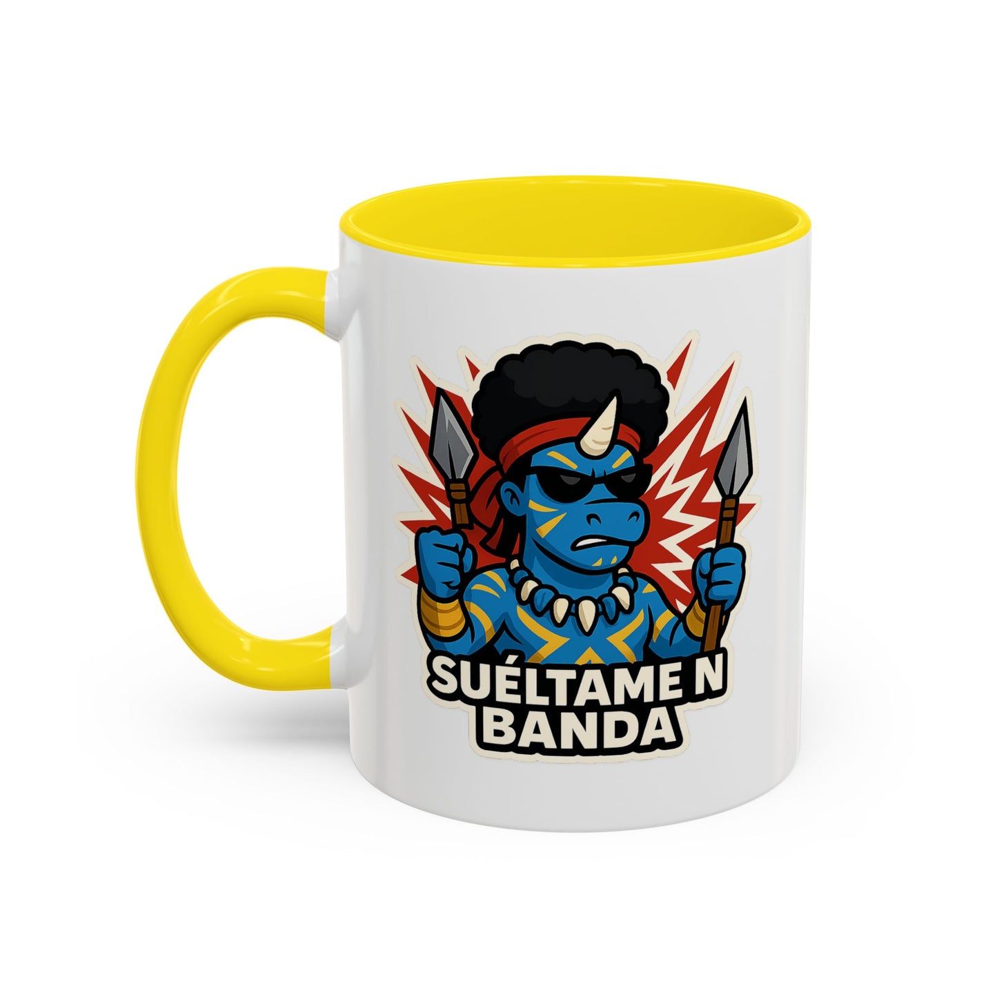 DO - Taza Cerámica - Suéltame en Banda: Guerrero Ancestral
