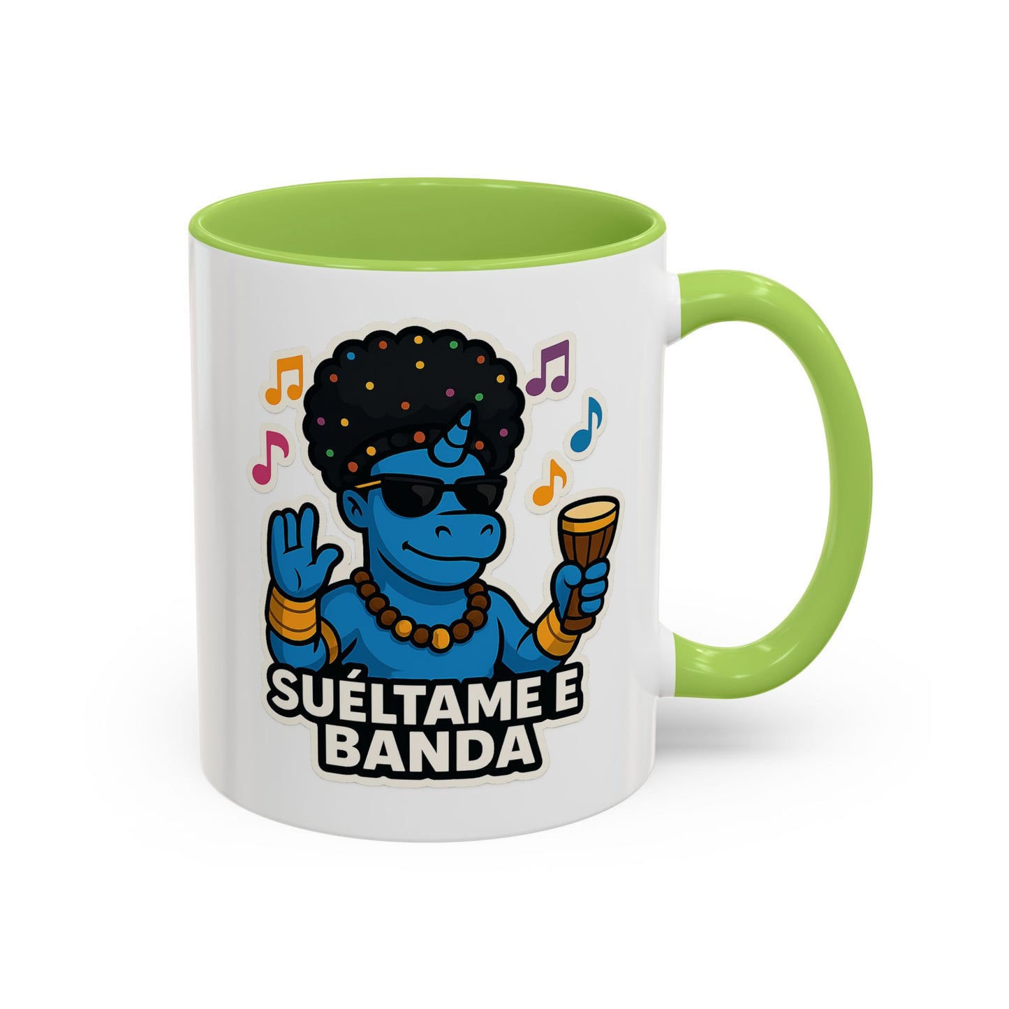 DO - Taza Cerámica - Suéltame en Banda: Deidad del Ritmo y la Danza