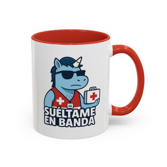 DO - Taza Cerámica - Suéltame en Banda: Humanitario Cruz roja
