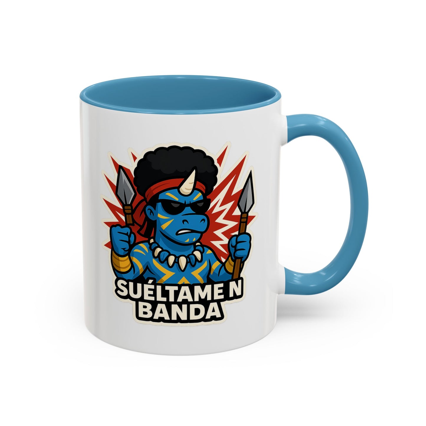 DO - Taza Cerámica - Suéltame en Banda: Guerrero Ancestral