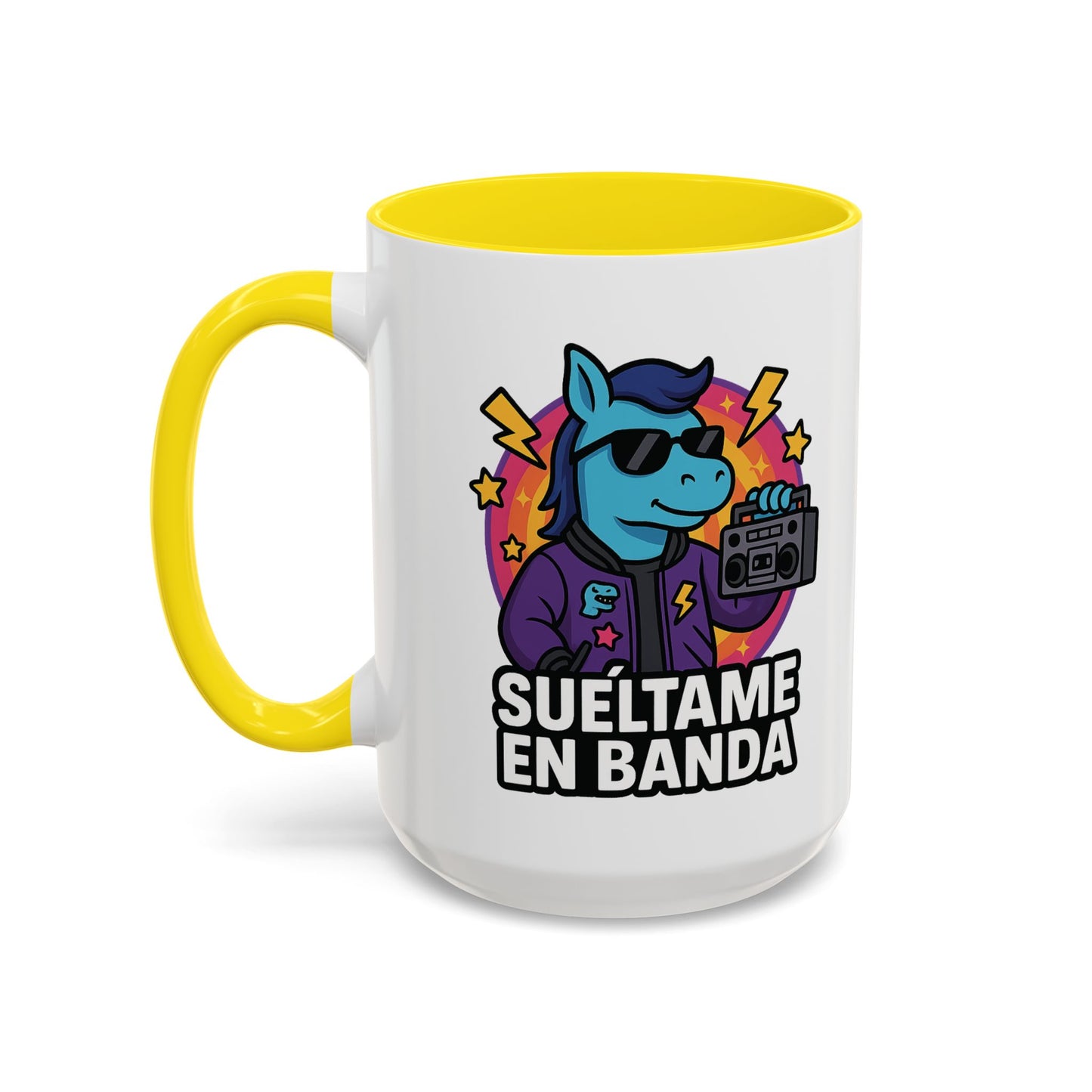DO - Taza Cerámica 📻 Suéltame en Banda (Reset BoomBox)