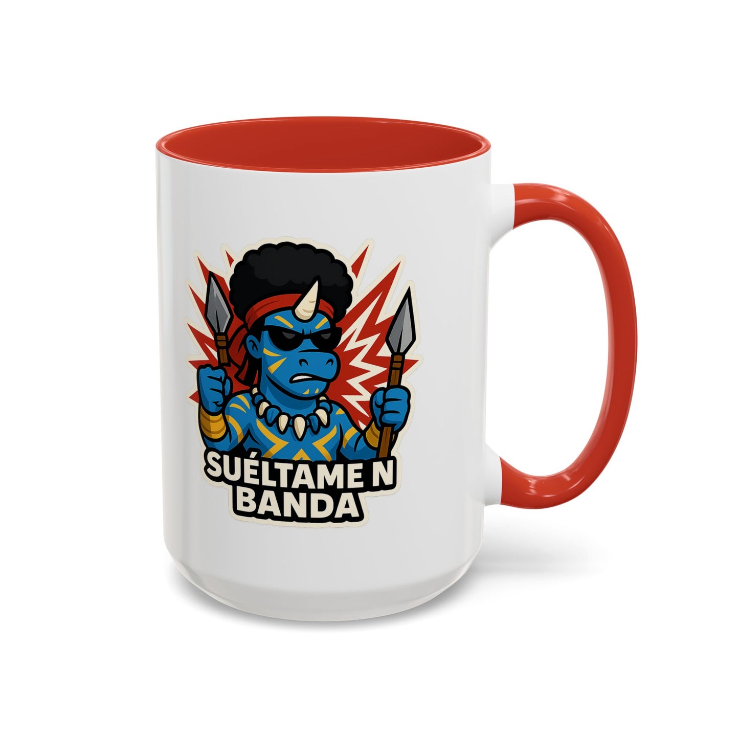 DO - Taza Cerámica - Suéltame en Banda: Guerrero Ancestral