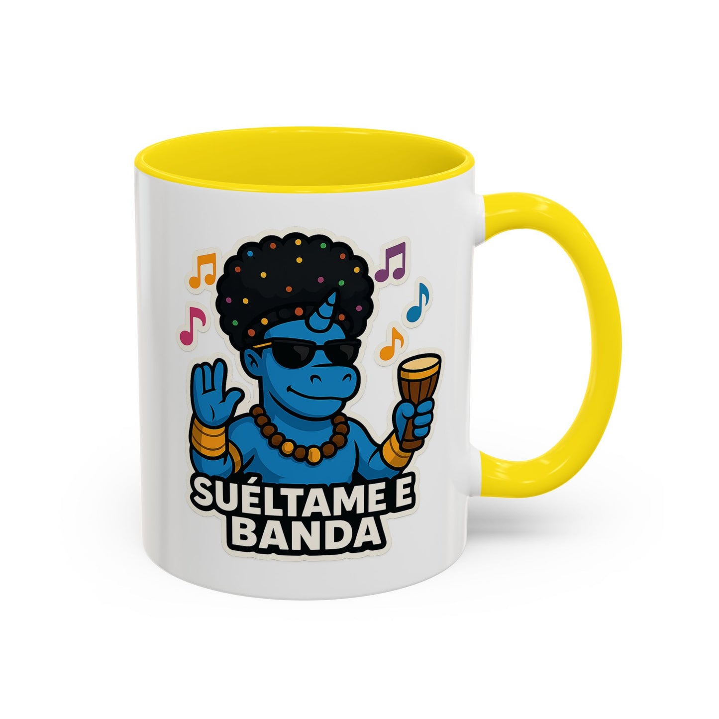 DO - Taza Cerámica - Suéltame en Banda: Deidad del Ritmo y la Danza