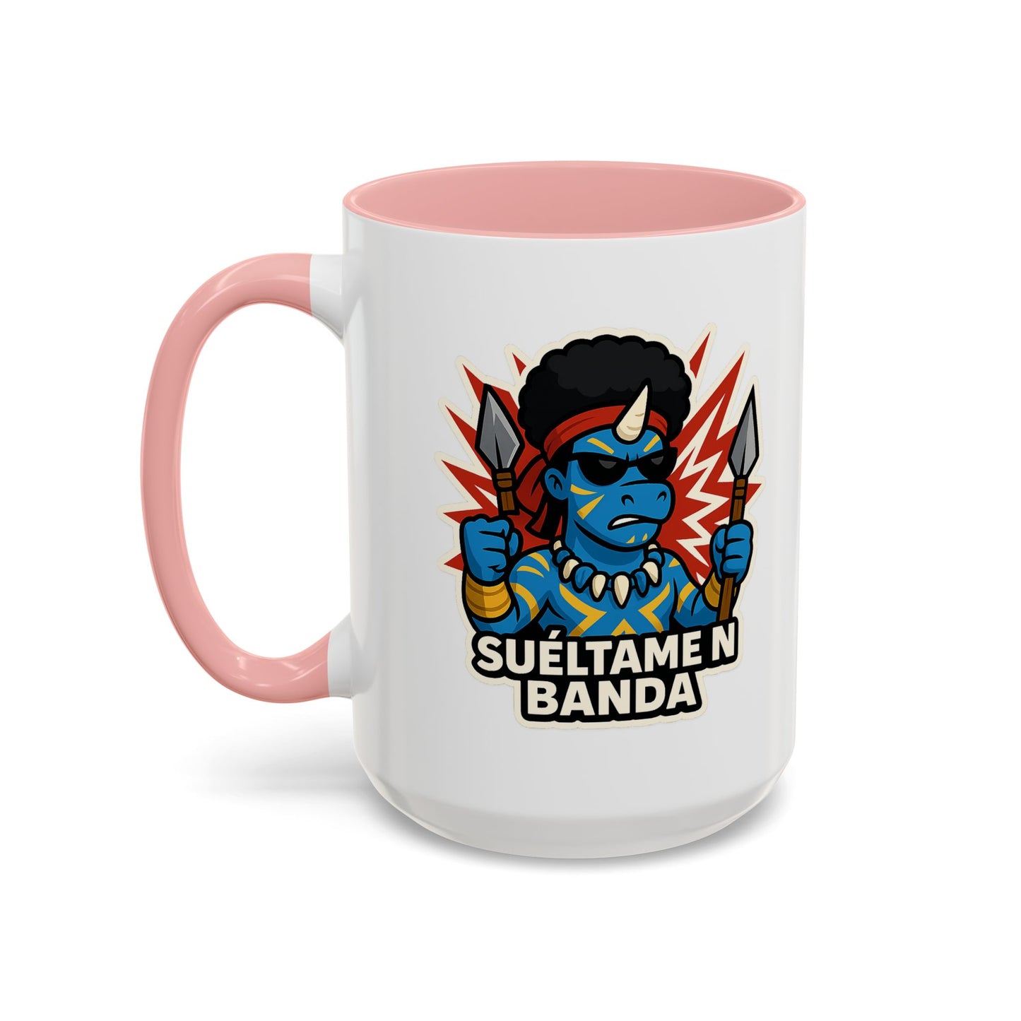 DO - Taza Cerámica - Suéltame en Banda: Guerrero Ancestral