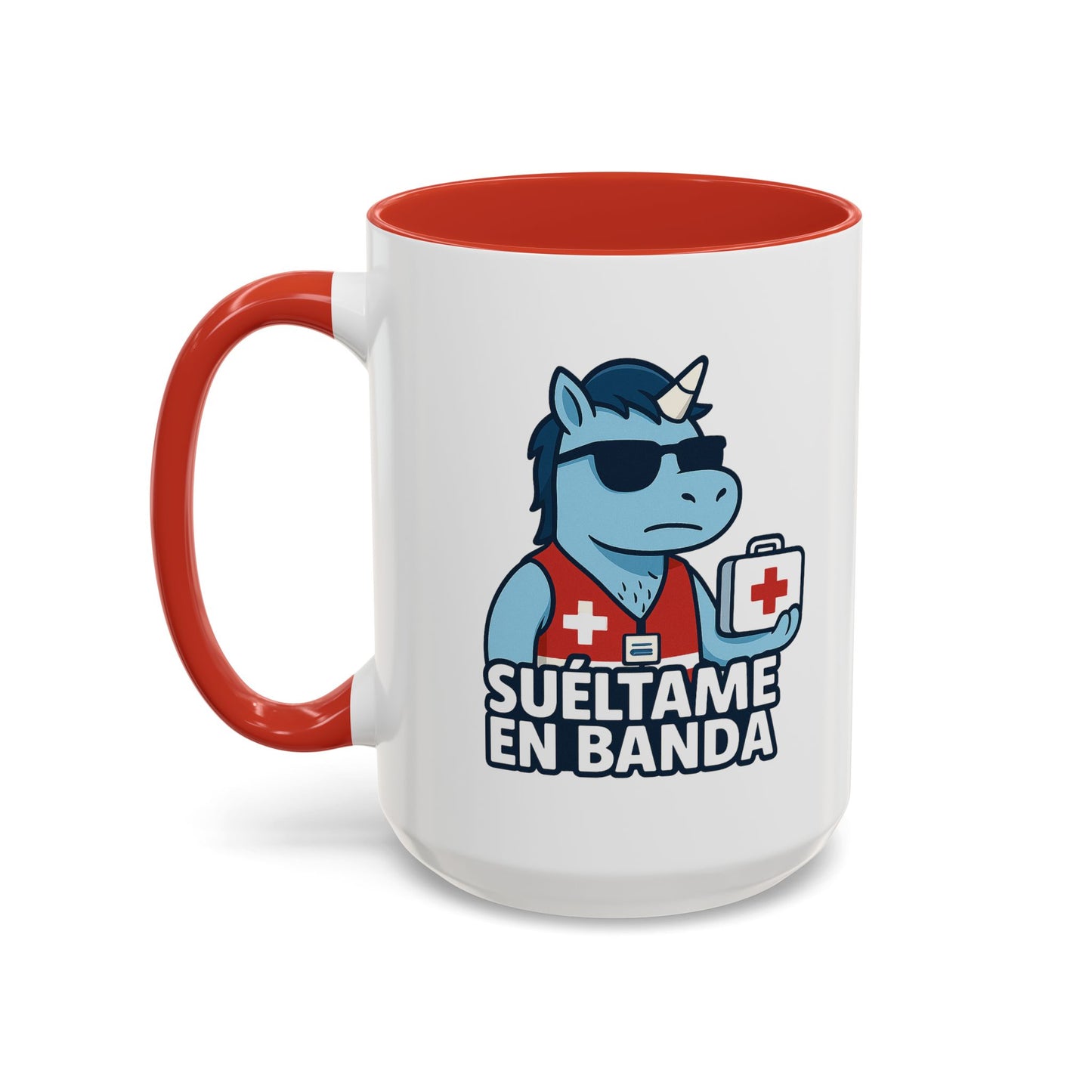 DO - Taza Cerámica - Suéltame en Banda: Humanitario Cruz roja