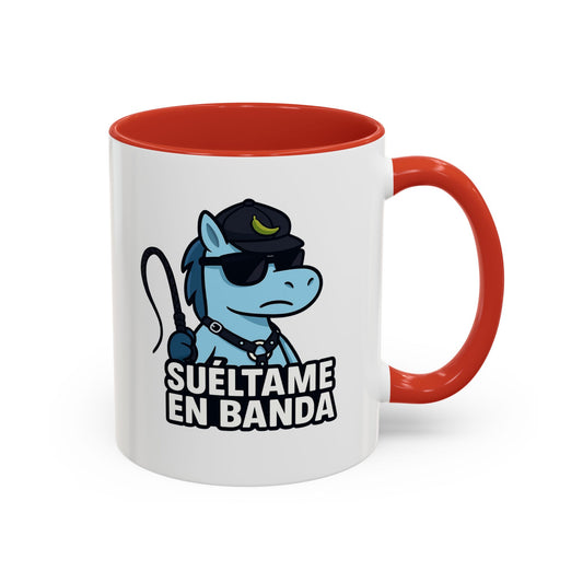 DO - Taza Cerámica - Suéltame en Banda: Cuero