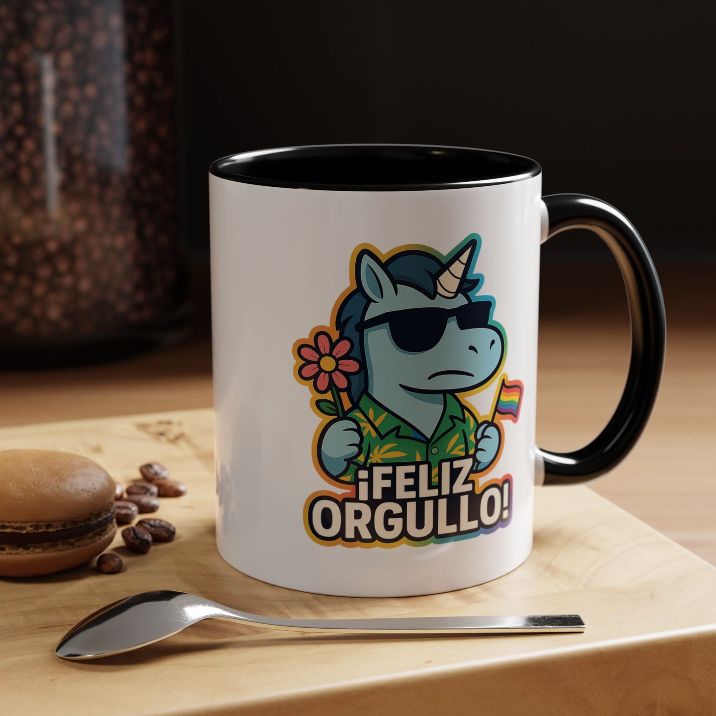 DO - Taza Cerámica - Suéltame en Banda Feliz Orgullo Edition